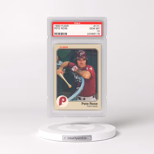 1983 Fleer #171 Pete Rose (PSA 10 GEM MINT)