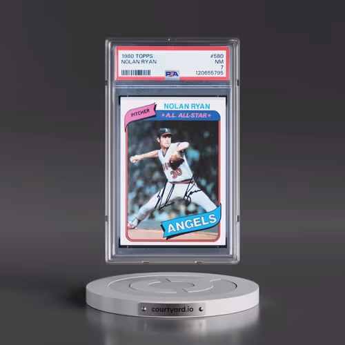1980 Topps #580 Nolan Ryan (PSA 7 NM)