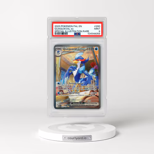 2023 Pokémon Pal EN-Paldea Evolved #260 Quaquaval EX - Holo Special Illustration Rare (PSA 9 MINT)