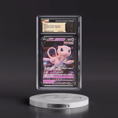 2022 VSTAR Universe #053/172 Mew V - Holo (CGC 10 PRISTINE)