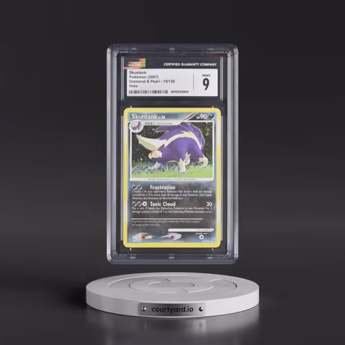 2007 Diamond & Pearl #15/130 Skuntank - Holo (CGC 9 MINT)