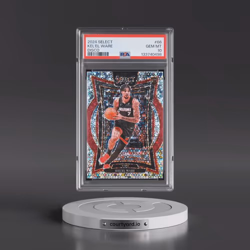 2024 Panini Select #66 Kel'El Ware - Disco (PSA 10 GEM MINT)