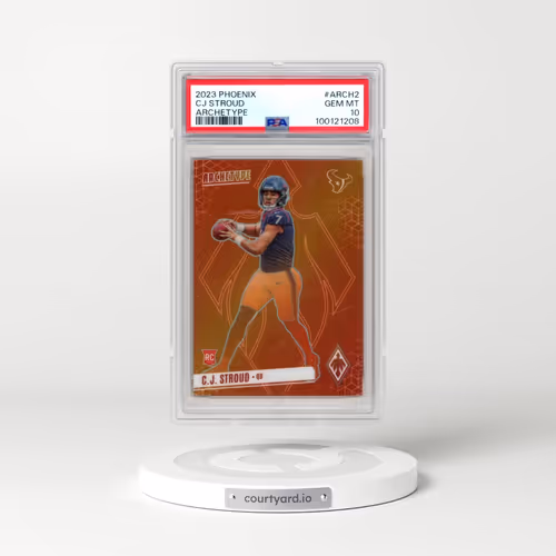 2023 Panini Phoenix Archetype #ARCH2 CJ Stroud (PSA 10 GEM MINT)