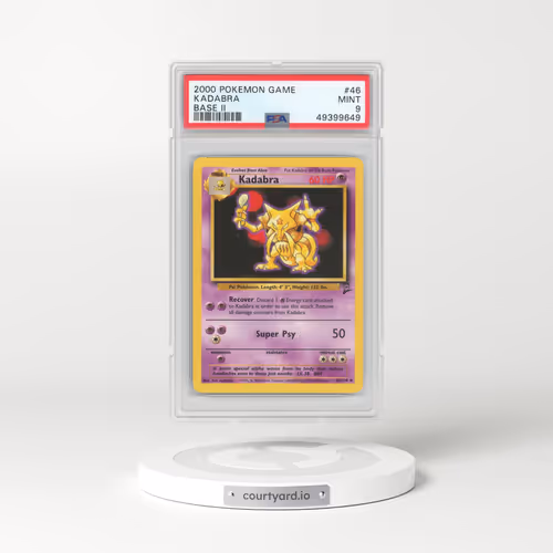 2000 Base Set 2 #46 Kadabra (PSA 9 MINT)