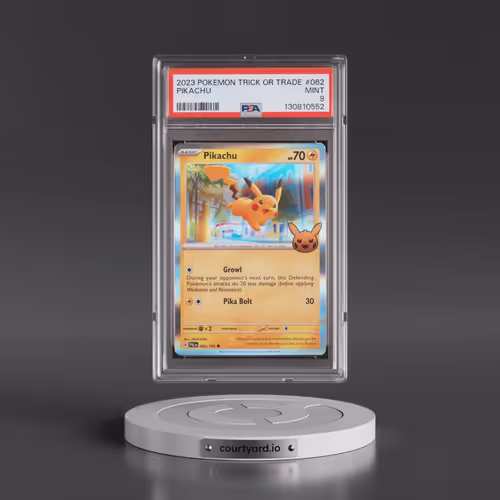 2023 Pokémon Trick or Trade #062 Pikachu (PSA 9 MINT)