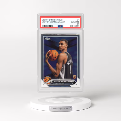 2023 Topps Chrome #1 Victor Wembanyama (PSA 10 GEM MINT)