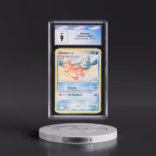 2008 Great Encounters #54/106 Slowbro (CGC 9 MINT)