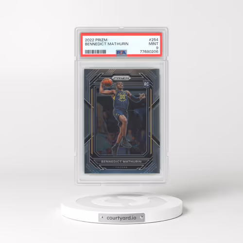2022 Panini Prizm #254 Bennedict Mathurin (PSA 9 MINT)