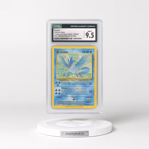 2023 Trading Card Game Classic #9 Articuno - Holo (CGC 9.5 MINT+)
