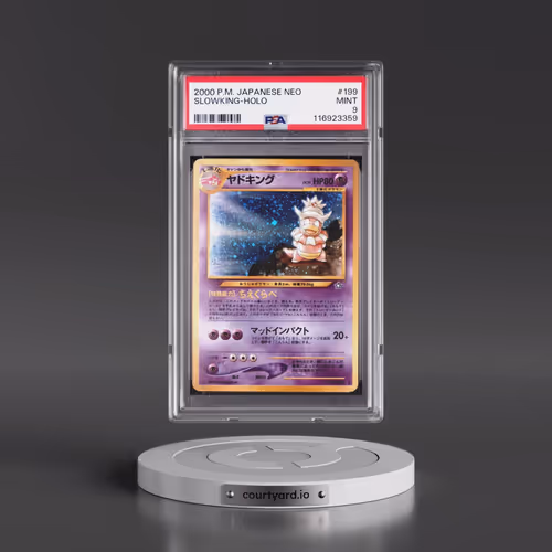 2000 Pokémon Neo #199 Slowking - Holo (PSA 9 MINT)