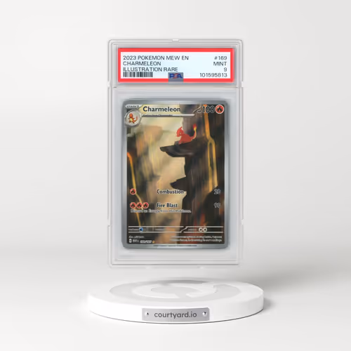 2023 Pokémon Mew EN-151 #169 Charmeleon - Illustration Rare (PSA 9 MINT)