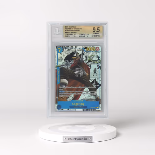 2023 Pillars Of Strength - English #122 Sogeking - (Borderless, Manga Art) Alt Art (BGS 9.5 GEM MINT
