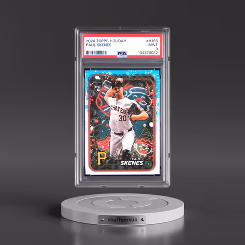 2024 Topps Holiday #H165 Paul Skenes (PSA 9 MINT)