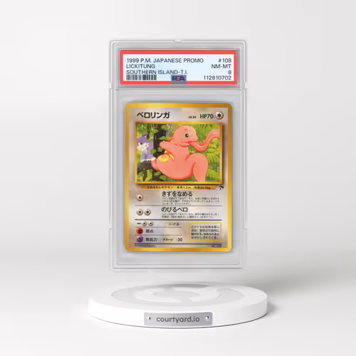 1999 Pokémon Promo Southern Islands #108 Lickitung - Southern Island-T.I. (PSA 8 NM-MT)