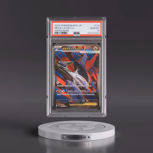 2025 Pokémon M1s-Mega Symphonia #079 Mega Latias EX - Holo Super Rare (PSA 10 GEM MINT)
