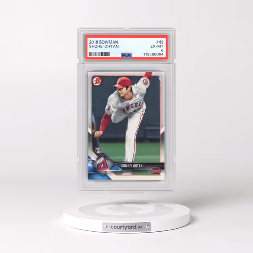 2018 Bowman #49 Shohei Ohtani (PSA 6 EX-MT)