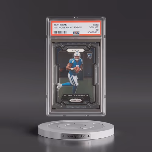 2023 Panini Prizm #343 Anthony Richardson (PSA 10 GEM MINT)