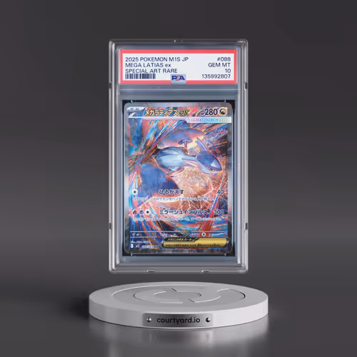 2025 Pokémon M1s-Mega Symphonia #088 Mega Latias EX - Holo Special Art Rare (PSA 10 GEM MINT)