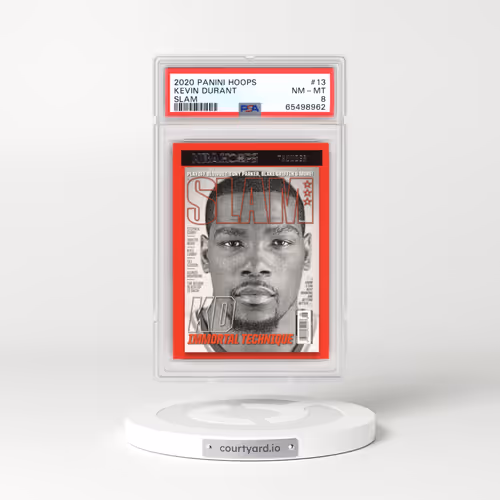 2020 Panini Hoops Slam #13 Kevin Durant (PSA 8 NM-MT)