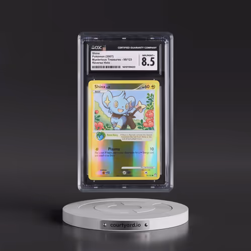 2007 Mysterious Treasures #98/123 Shinx - Reverse Holo (CGC 8.5 NM-MT+)