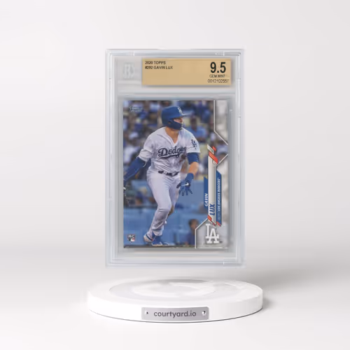 2020 Topps #292 Gavin Lux (BGS 9.5 GEM MINT)