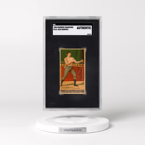 1888 Goodwin Champions (N162) Jack Dempsey (SGC AUTHENTIC)