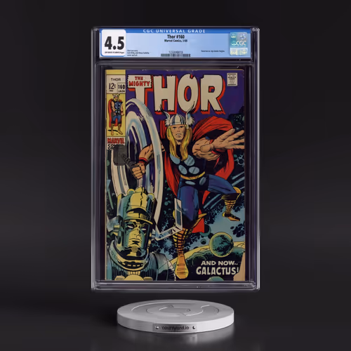 Thor #160 CGC 4.5 Off-white to White Pages (Marvel Comics, 1/69) - Universal