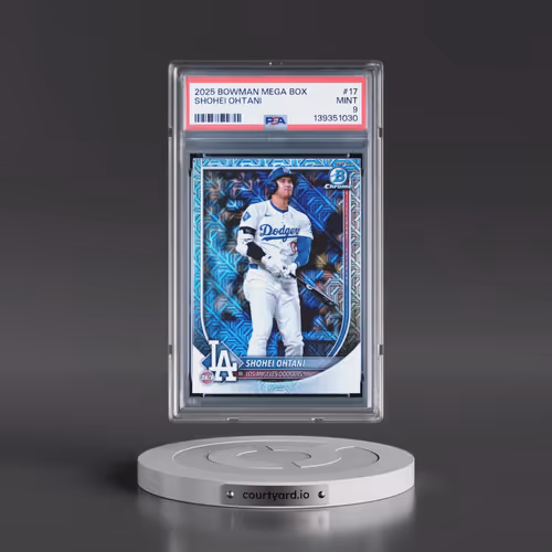 2025 Bowman Mega Box Chrome #17 Shohei Ohtani (PSA 9 MINT)