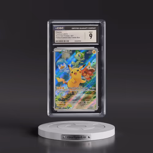 2023 Black Star Promos - Scarlet & Violet SVPEN #027 Pikachu - Paldea Evolved Elite Trainer Box (Hol
