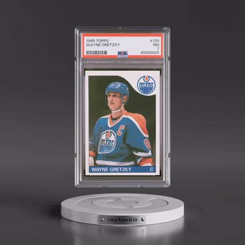 1985 Topps #120 Wayne Gretzky (PSA 7 NM)