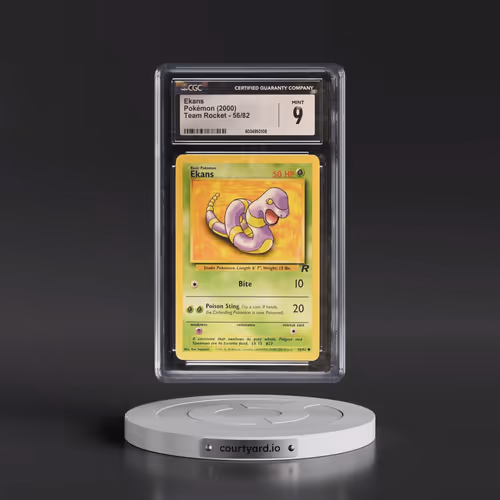 1999 Team Rocket #56/82 Ekans (CGC 9 MINT)