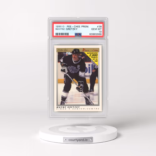 1990 O-Pee-Chee Premier #38 Wayne Gretzky (PSA 10 GEM MINT)