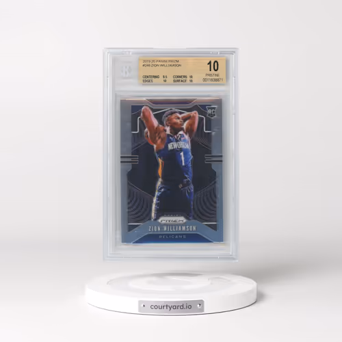 2019 Panini Prizm #248 Zion Williamson (BGS 10 PRISTINE)