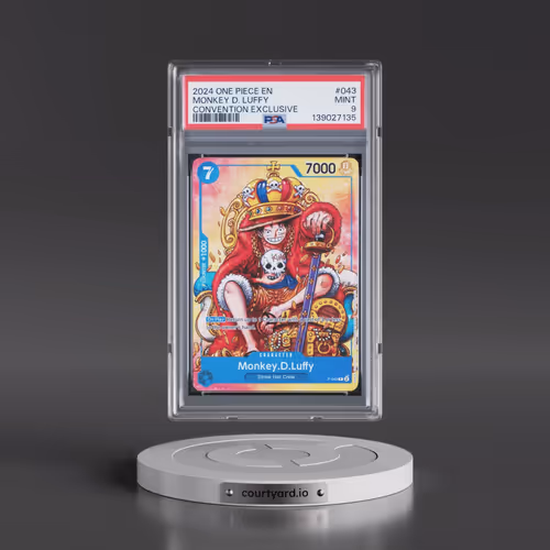 2024 One Piece Promos #043 Monkey D. Luffy - Convention Exclusive (PSA 9 MINT)