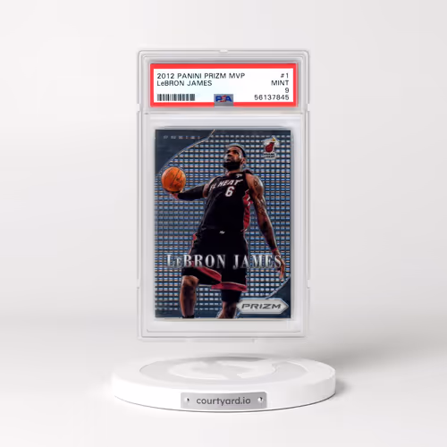 2012 Panini Prizm Most Valuable Players #1 LeBron James (PSA 9 MINT)