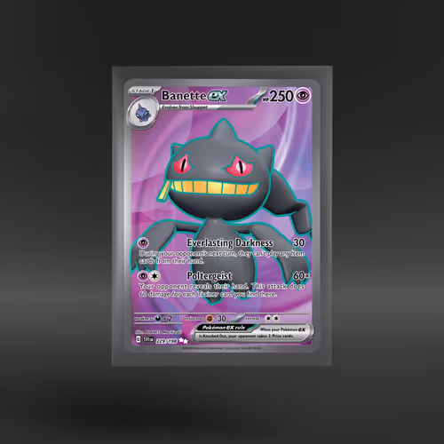 Scarlet & Violet #229/198 Banette ex