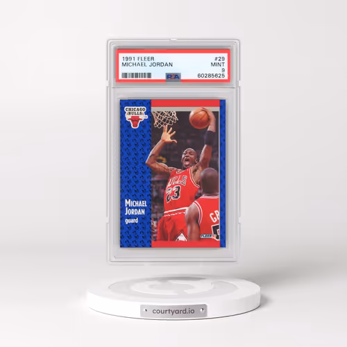 1991 Fleer #29 Michael Jordan (PSA 9 MINT)