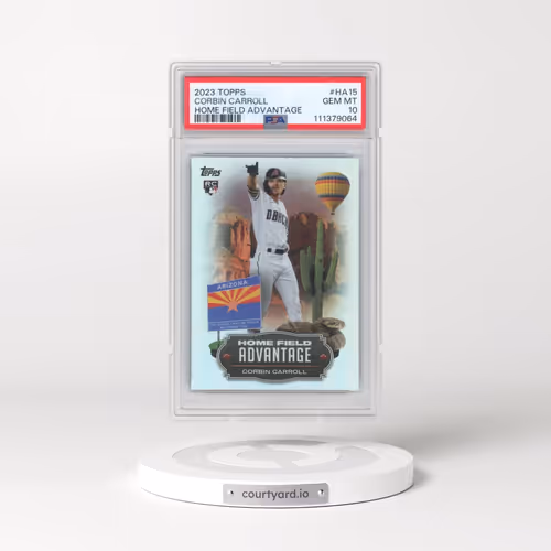 2023 Topps Home Field Advantage #HA15 Corbin Carroll - Series 2 (PSA 10 GEM MINT)