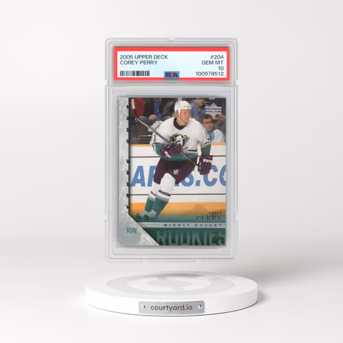 2005 Upper Deck #204 Corey Perry (PSA 10 GEM MINT)