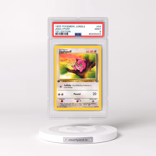 1999 Pokémon Jungle #54 Jigglypuff - 1st Edition (PSA 9 MINT)