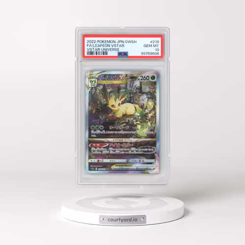 2022 Pokémon Sword & Shield Vstar Universe #210 Leafeon Vstar - Full Art (PSA 10 GEM MINT)