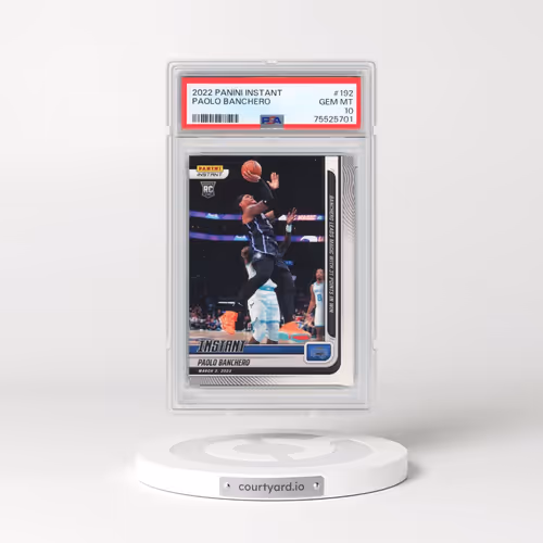 2022 Panini Instant #192 Paolo Banchero (PSA 10 GEM MINT)
