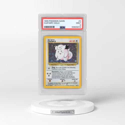 1999 Pokémon Game #5 Clefairy - Holo (PSA 9 MINT)