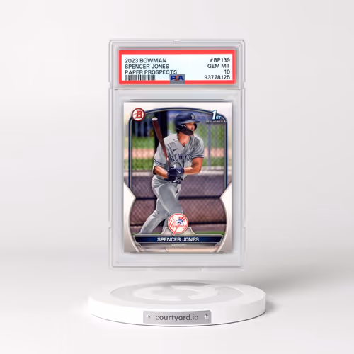 2023 Bowman Paper Prospects #BP139 Spencer Jones (PSA 10 GEM MINT)