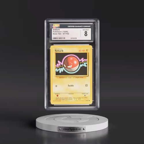 1999 Base Set #67/102 Voltorb (CGC 8 NM-MT)