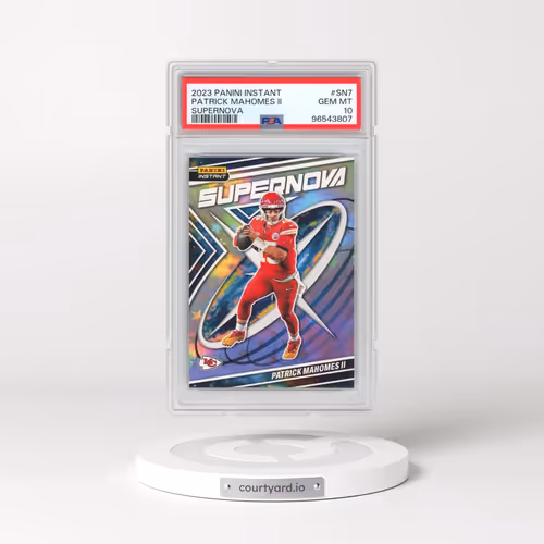 2023 Panini Instant Supernova #SN7 Patrick Mahomes II (PSA 10 GEM MINT)