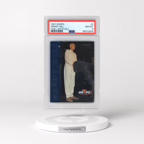 1997 Hoops Chill With Hill #2 Grant Hill - Chill With Hill (PSA 8 NM-MT)