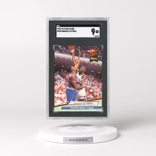 1992 Fleer Ultra #328 Shaquille O'Neal (SGC 9 MINT)