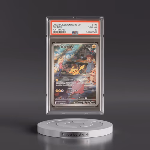 2023 Pokémon Sv2a-Pokémon 151 #173 Pikachu - Art Rare (PSA 10 GEM MINT)