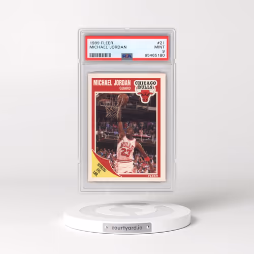 1989 Fleer #21 Michael Jordan (PSA 9 MINT)